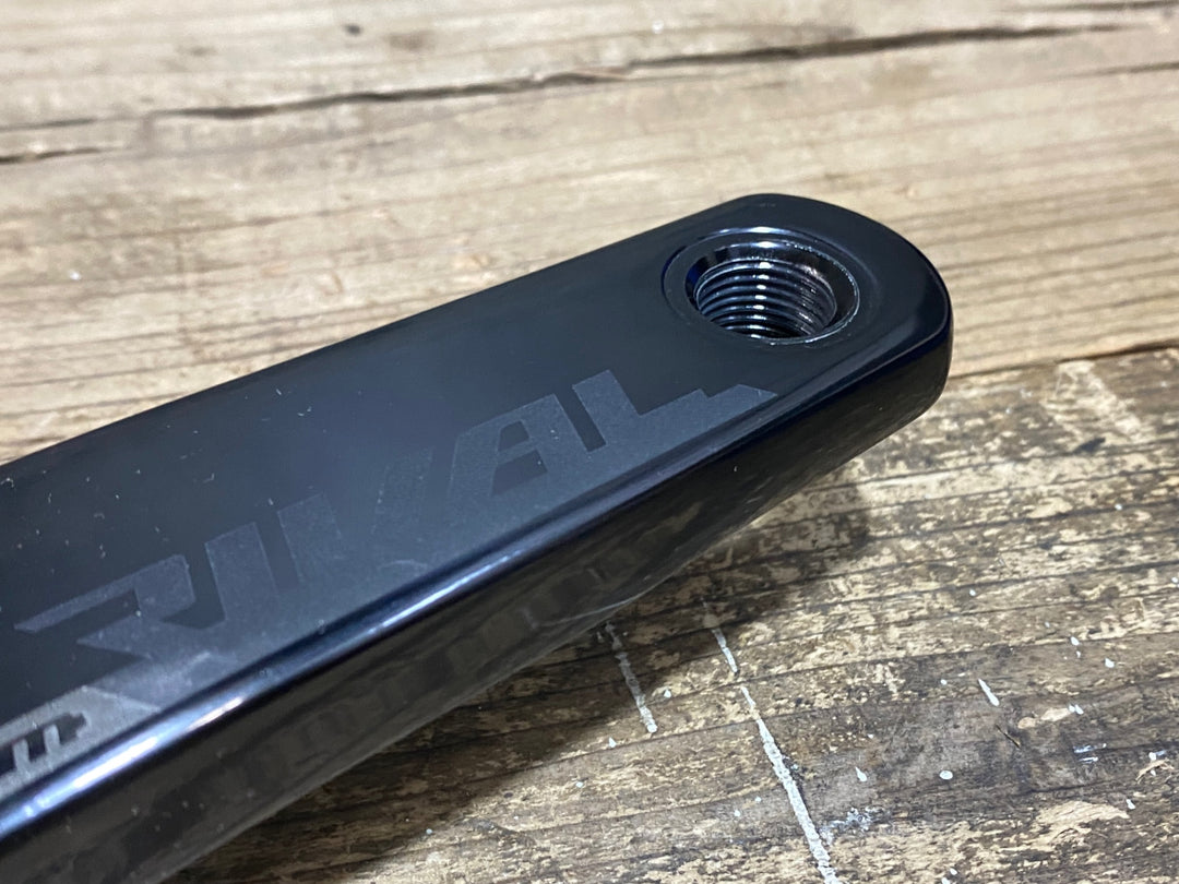 JU282 スラム SRAM ライバル RIVAL QUARQ パワーメーター クランクセット dub 48/35T 12S 172.5mm 接続確認済