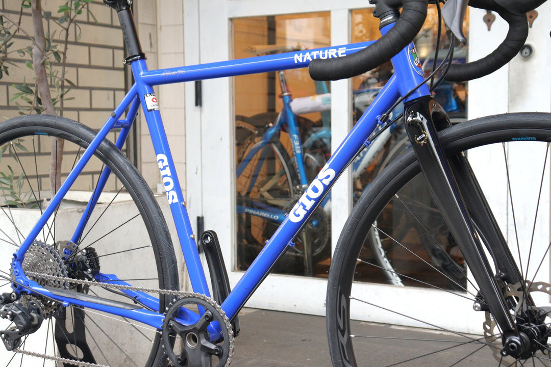 ジオス GIOS ネイチャー NATURE 2023モデル 540サイズ シマノ GRX 600 MIX 11S クロモリ グラベル ロードバイク 【横浜店】