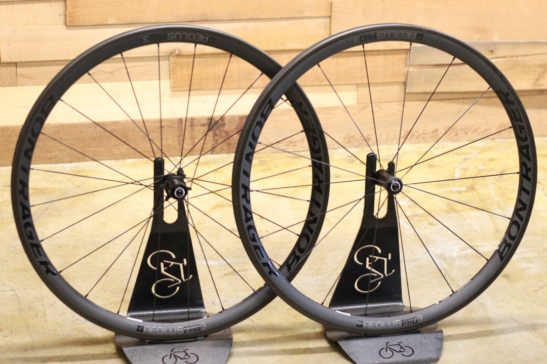 ボントレガー BONTRAGER アイオロス プロ AEOLUS PRO 3 カーボン チューブレスレディ ホイールセット シマノ12/11S 【立川店】