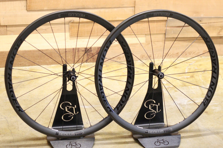 ボントレガー BONTRAGER アイオロス プロ AEOLUS PRO 3 カーボン チューブレスレディ ホイールセット シマノ12/11S 【立川店】