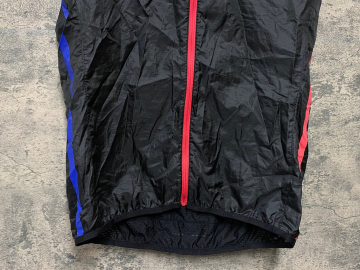 KC851 ルコックスポルティフ le coq sportif サイクルベスト ジレ 黒 L