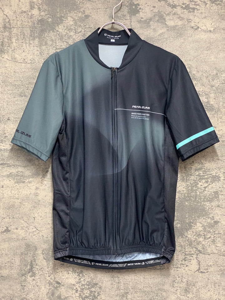 KL035 パールイズミ PEARL iZUMi 半袖 サイクルジャージ 黒 L