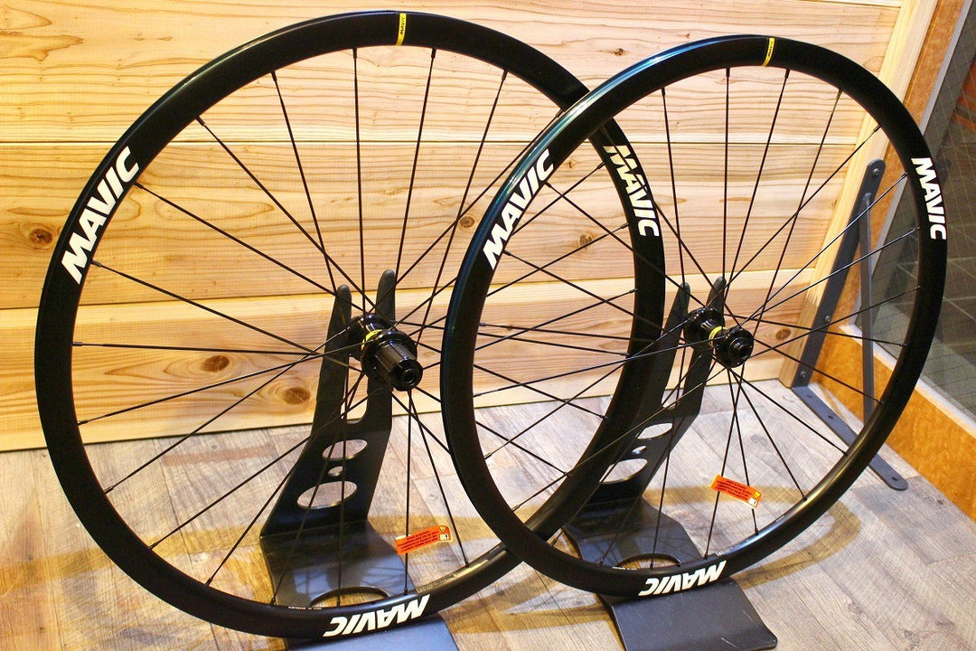 未使用 マヴィック MAVIC キシリウム ディスク KSYRIUM 30 DISC アルミ チューブレス ホイールセット シマノ12S/11S 【名古屋店】