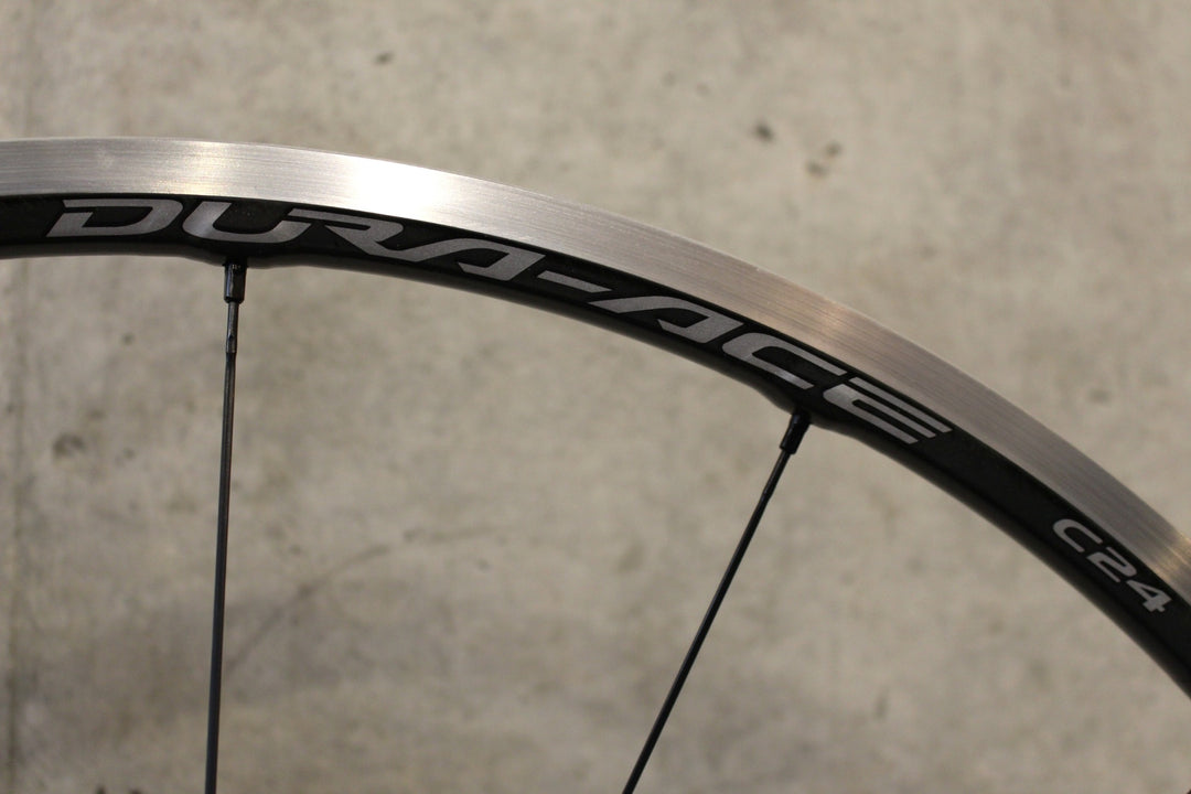 シマノ SHIMANO デュラエース DURA-ACE WH-9000-C24-CL-TL シマノ 11S/12S 15C アルミ/カーボン クリンチャー ホイールセット 【福岡店】