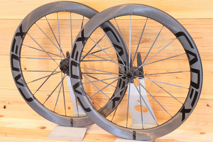 鬼ベアリング搭載！カデックス CADEX ウルトラ ディスク 50 ULTRA DISC TUBELESS カーボン チューブレス ホイールセット スラムXDR12S フックレス 22.4mm 【千葉店】