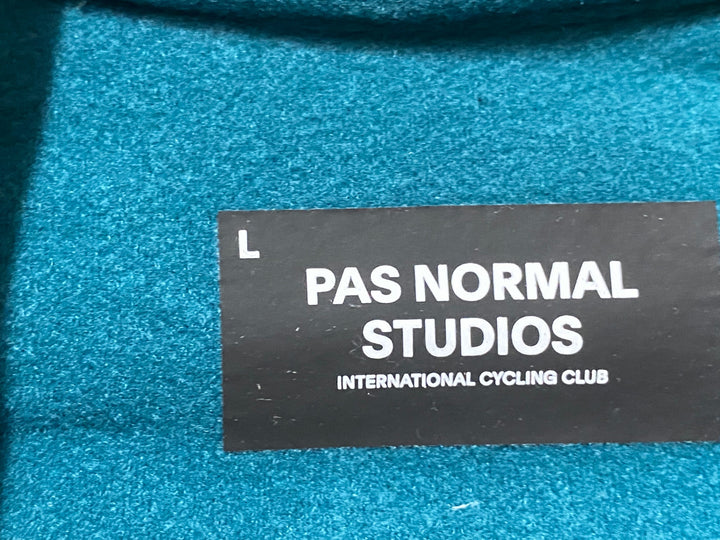 KD317 パスノーマルスタジオ PAS NORMAL STUDIOS MECHANISM THERMAL LONG SLEEVE JERSEY 長袖 サイクルジャージ 緑 L 裏起毛