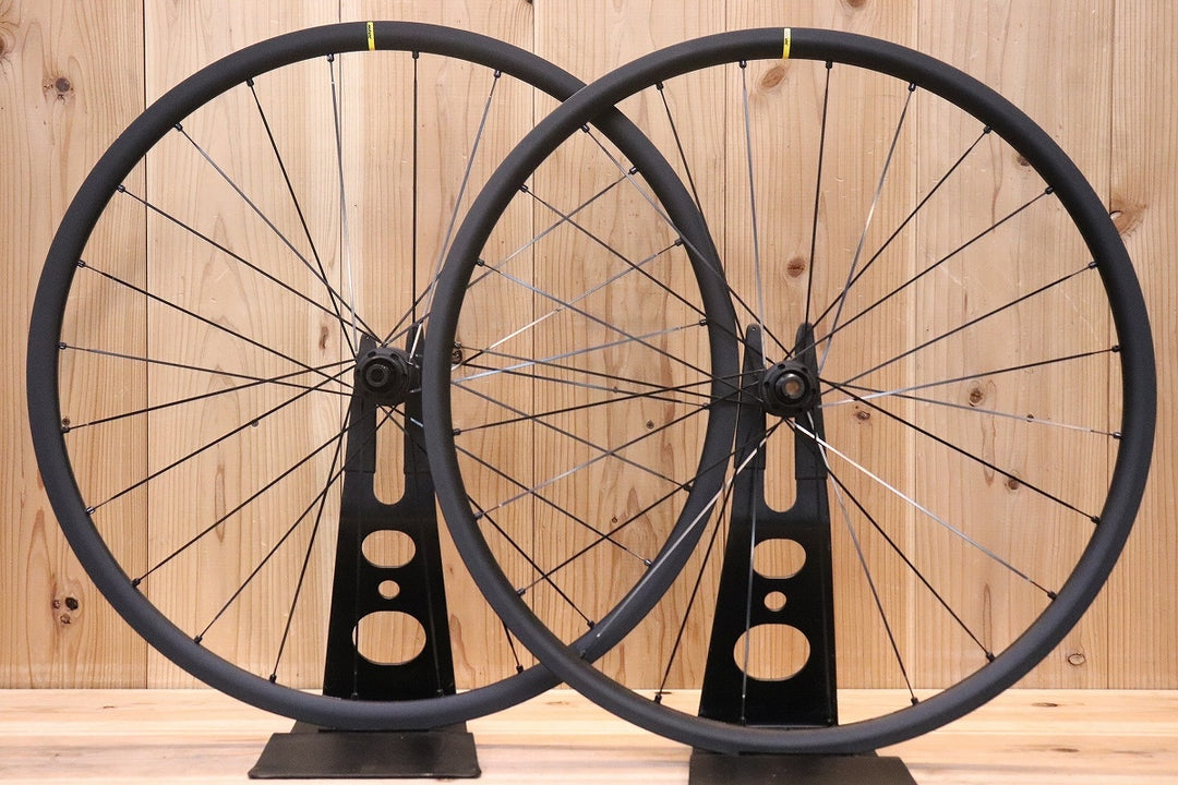 マヴィック MAVIC キシリウム KSYRIUM S25 DISC アルミ チューブレスレディ ホイールセット シマノ 11S/12S 19C 【芦屋店】