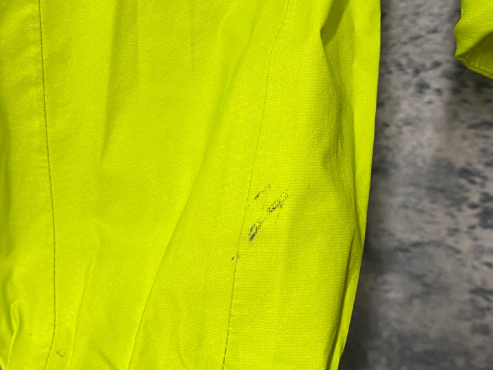 KC747 ラファ Rapha CORE RAIN JACKET Ⅱ 長袖 レインジャケット 黄 S