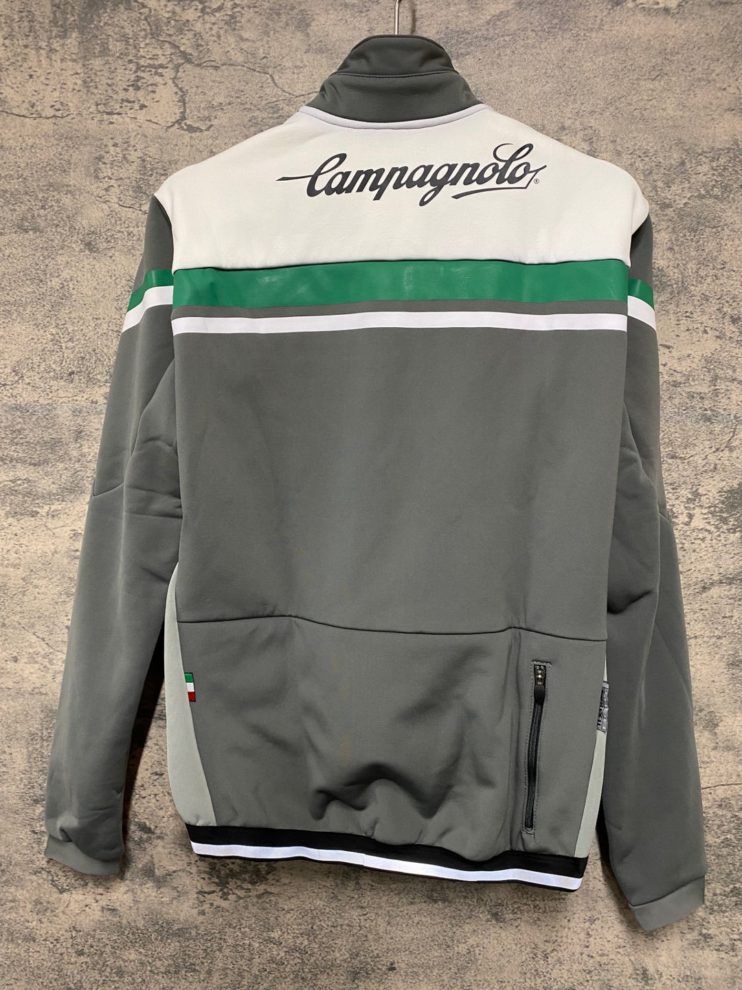 JI650 カンパニョーロ CAMPAGNOLO 長袖サイクルジャケット グレー サイズ不明 レディース タグカット