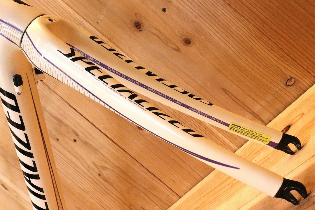 スペシャライズド SPECIALIZED ターマック TARMAC EXPERT 2009年モデル 52サイズ カーボン ロードバイク フレームセット 【芦屋店】