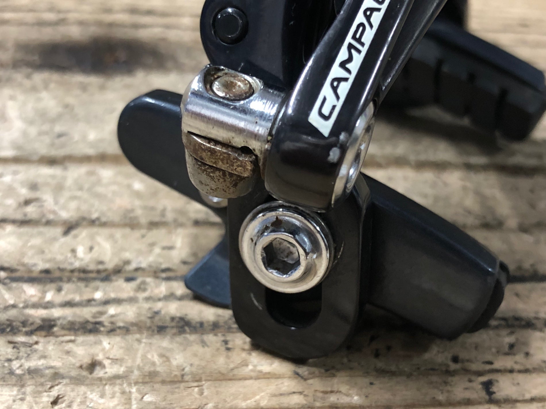 JU390 カンパニョ―ロ CAMPAGNOLO レコード RECORD スケルトンブレーキ