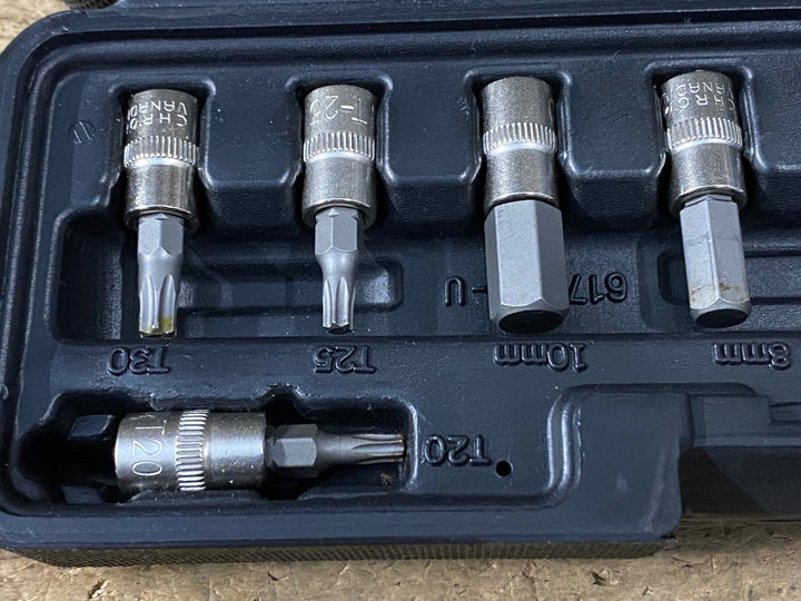 KP299 グランジ grange YC-617 トルクレンチ 2-24Nm 3/4/5/6/8/10mm/5mmL/T20/T25/T30 錆 ※校正不明
