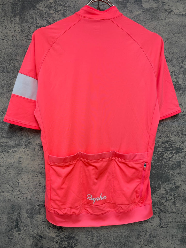 KC387 ラファ Rapha WOMEN'S CORE JERSEY 半袖 サイクルジャージ ピンク レディース S