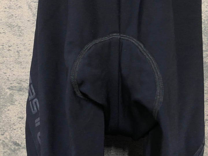 KB493 カステリ CASTELLI ビブタイツ 黒 L 裏起毛