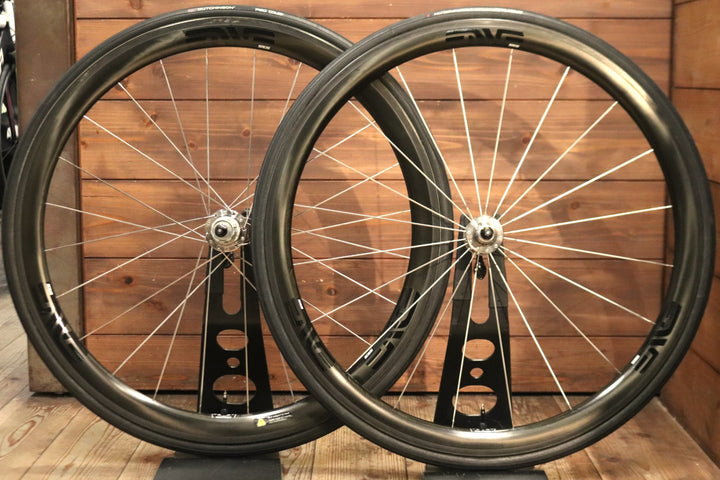 エンヴィ ENVE SES 3.4 ゴキソ GOKISO スーパークライマーハブ カーボン チューブラー ホイールセット シマノ11S/12S 【東京南麻布店】