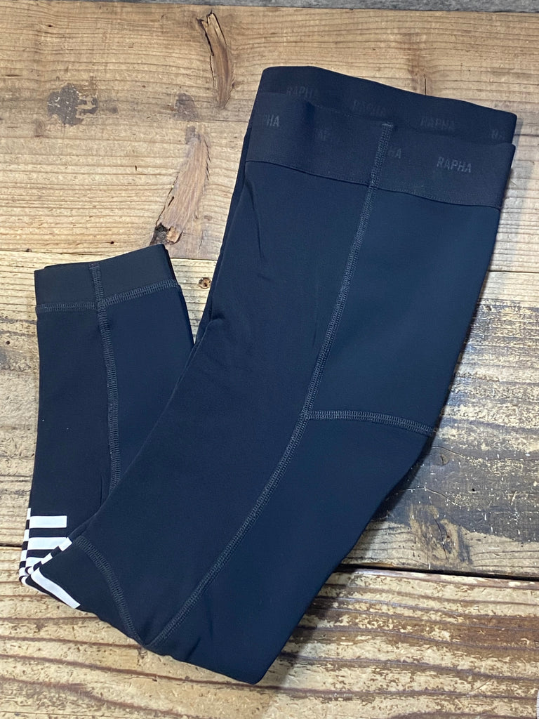 JW750 ラファ Rapha PRO TEAM LEG WARMERS レッグウォーマー 黒 S