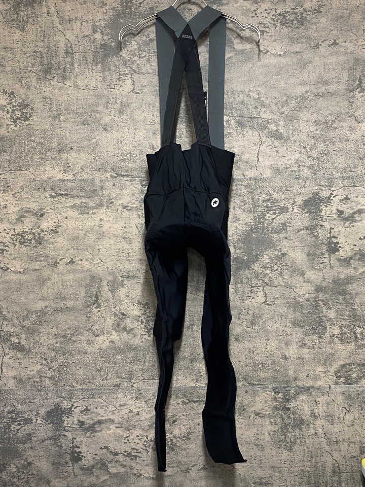 JN481 アソス assos ミレ MILLE GT 3/3 BibTights C2 裏起毛 ビブタイツ 黒 L 未使用品