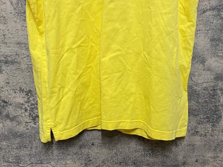 JO862 ルコックスポルティフ le coq sportif 半袖 ポロシャツ 黄 L Le Tour de France