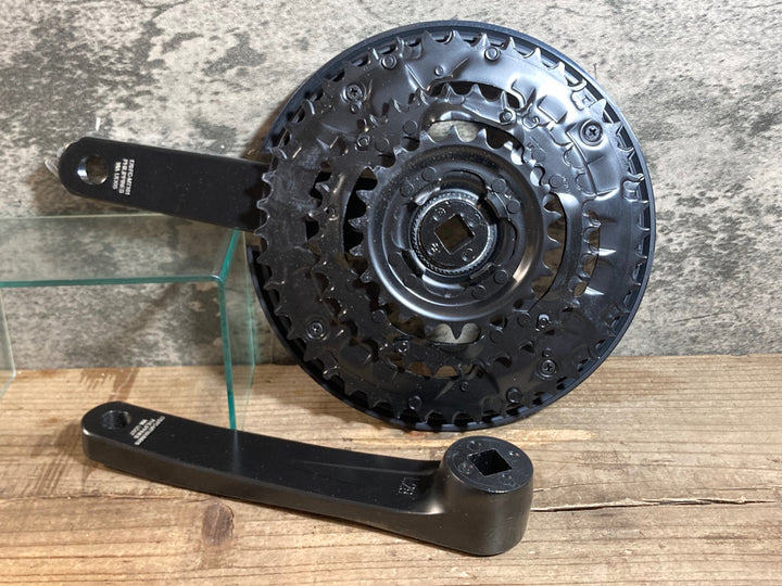 KH530 シマノ SHIMANO FC-MT101 クランクセット 170mm 44-32-22T ガード付