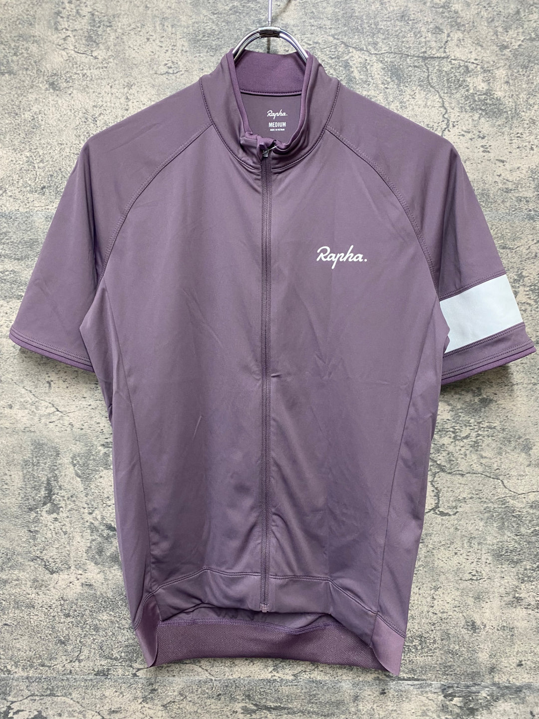 JP853 ラファ Rapha CORE JERSEY 半袖 サイクルジャージ 薄紫 M