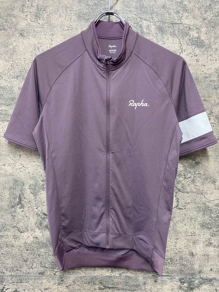 JP853 ラファ Rapha CORE JERSEY 半袖 サイクルジャージ 薄紫 M