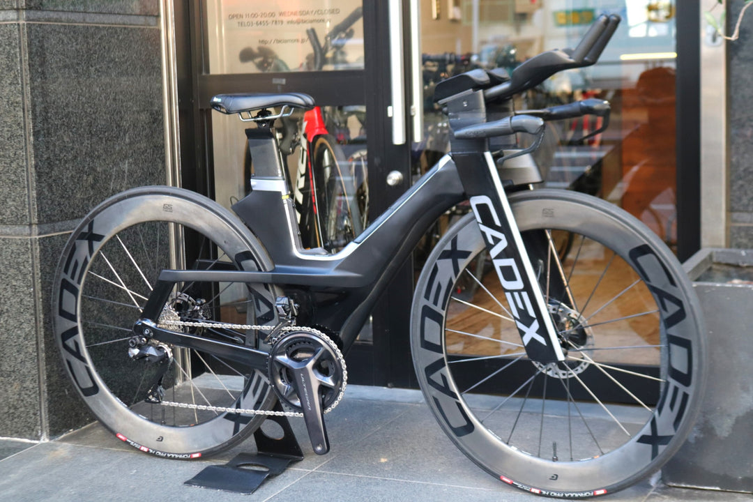 カデックス CADEX TRI 2025モデル XXSサイズ シマノ アルテグラ R8170 12S Di2 カーボン トライアスロンバイク 【東京南麻布店】