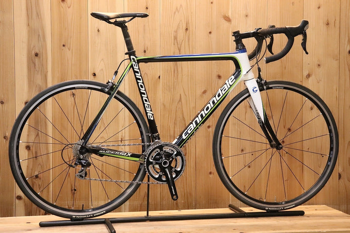 キャノンデール CANNONDALE スーパーシックス SUPERSIX 5 2011年モデル 56サイズ シマノ 105 5700 MIX 10S カーボン ロードバイク 【芦屋店】