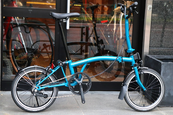 ブロンプトン BROMPTON M6L オーシャンブルー 2024モデル 16インチ 折り畳み 小径車 ミニベロ 【東京南麻布店】