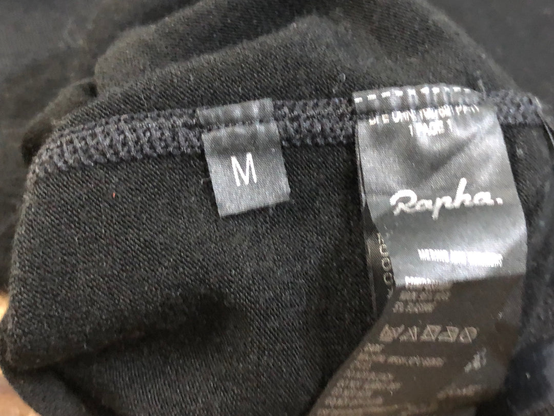 JY144 ラファ Rapha MERINO ARM WARMERS アームウォーマー 黒 M