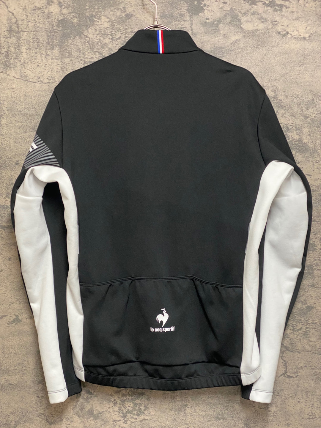 JP146 ルコックスポルティフ le coq sportif 長袖 サイクルジャージ 黒 M
