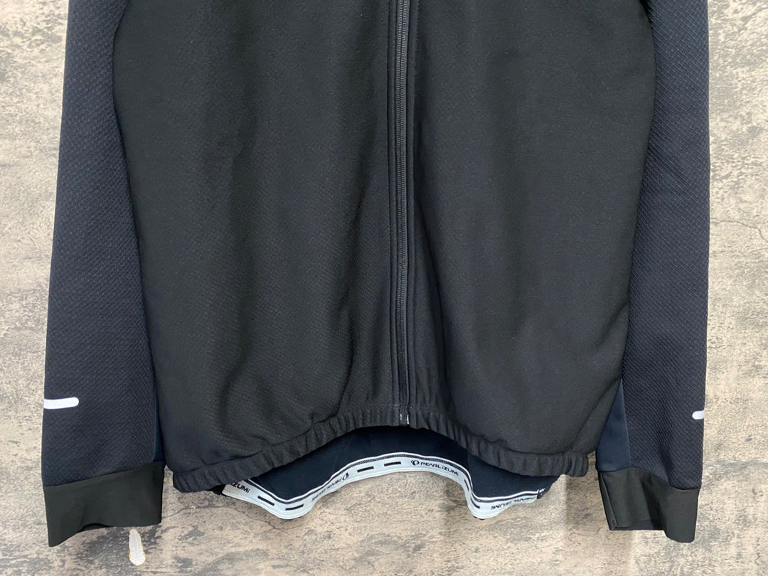 KL021 パールイズミ PEARL iZUMi 長袖 サイクルジャケット 黒 BXL 裏起毛