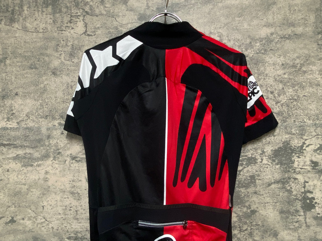 JG626 アソス assos Cape Epic XC Evo 7 Jersey SS 半袖 サイクルジャージ 赤黒 S