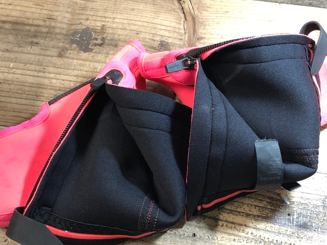 JV510 ラファ Rapha OVERSHOES シューズカバー ピンク S 汚れあり