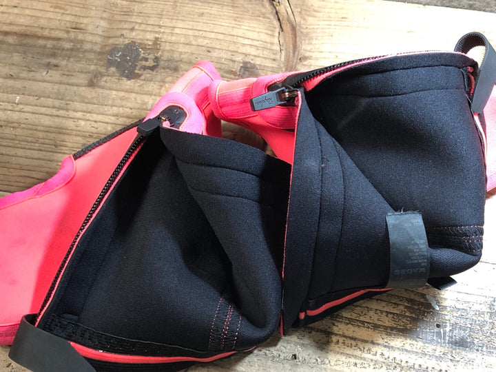 JV510 ラファ Rapha OVERSHOES シューズカバー ピンク S 汚れあり
