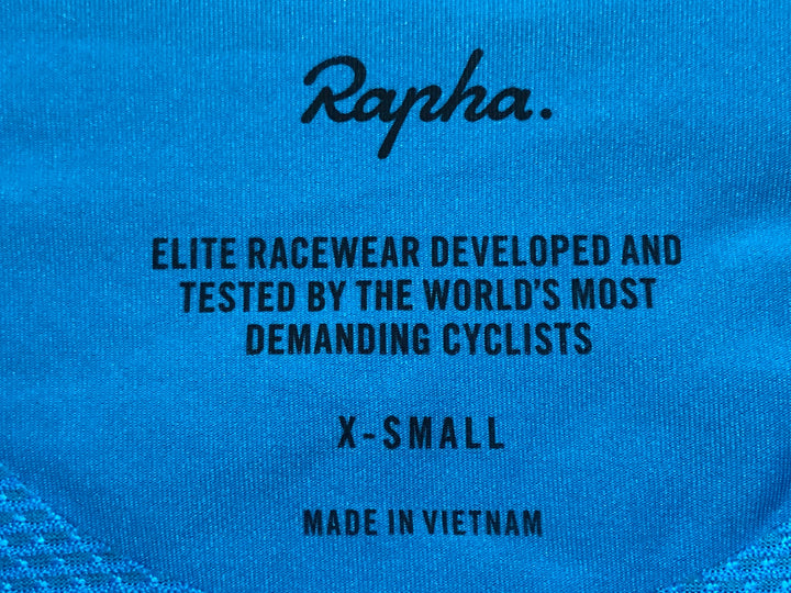 KD905 ラファ Rapha PRO TEAM BASE LAYER - SHORT SLEEVE 半袖 ベースレイヤー 青 XS