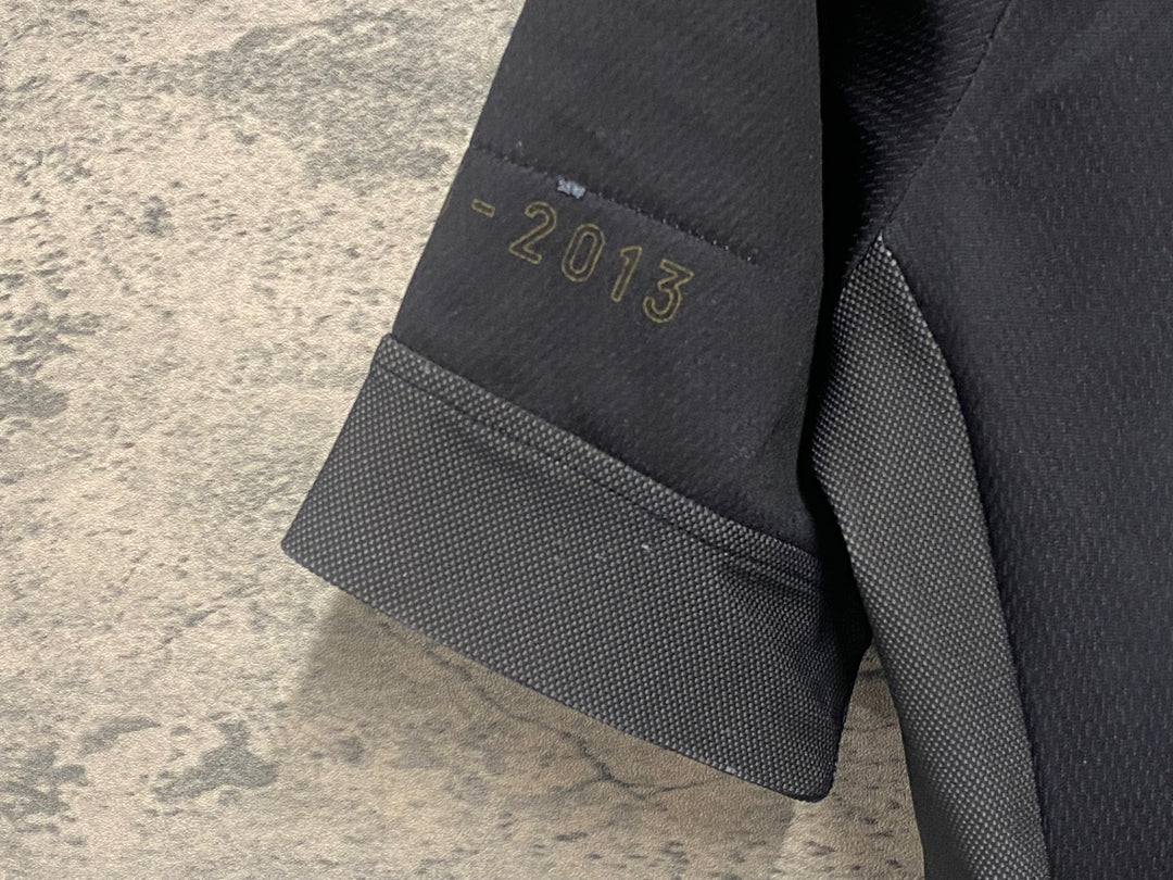 JN882 ラファ Rapha TEAM SHORT SLEEVE JERSEY TEAM SKY 半袖 サイクルジャージ 黒 黄 S ※擦れ