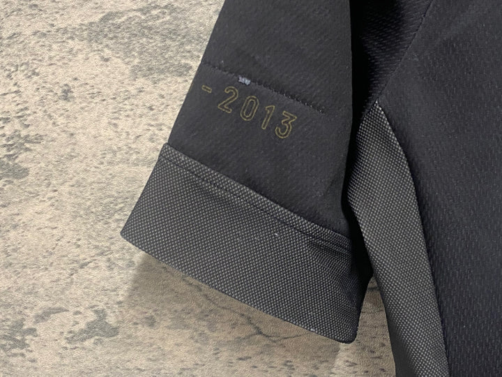 JN882 ラファ Rapha TEAM SHORT SLEEVE JERSEY TEAM SKY 半袖 サイクルジャージ 黒 黄 S ※擦れ