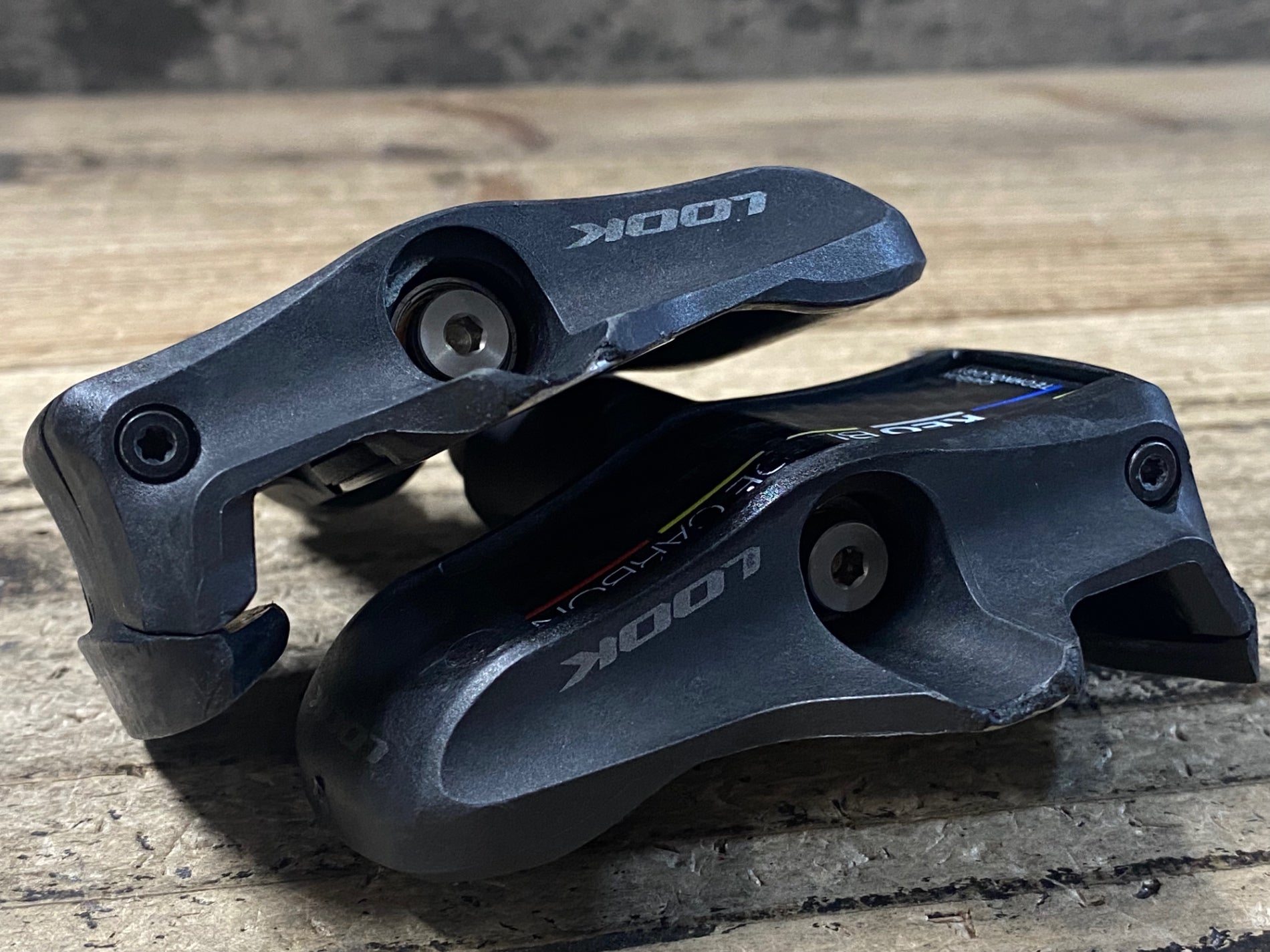 KB862 ルック LOOK KEO BLADE CARBON ビンディングペダル クロモリ