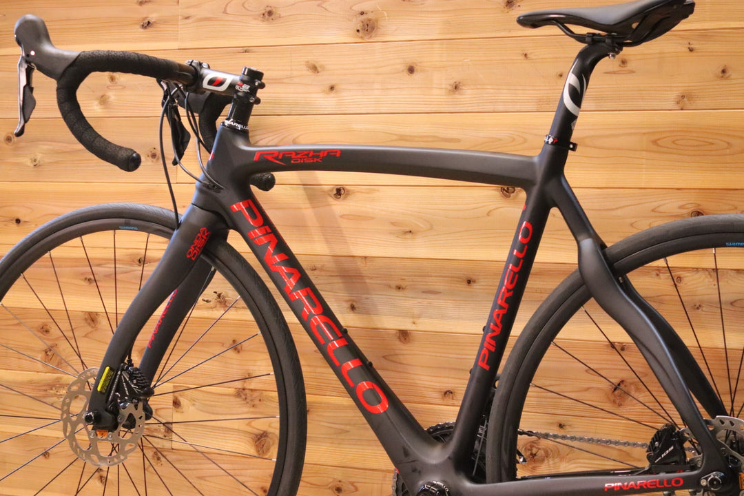 未走行で入荷！ ピナレロ PINARELLO ラザ RAZHA DISK 2022モデル 515サイズ シマノ 105 R7020 11S カーボン ロードバイク 【広島店】