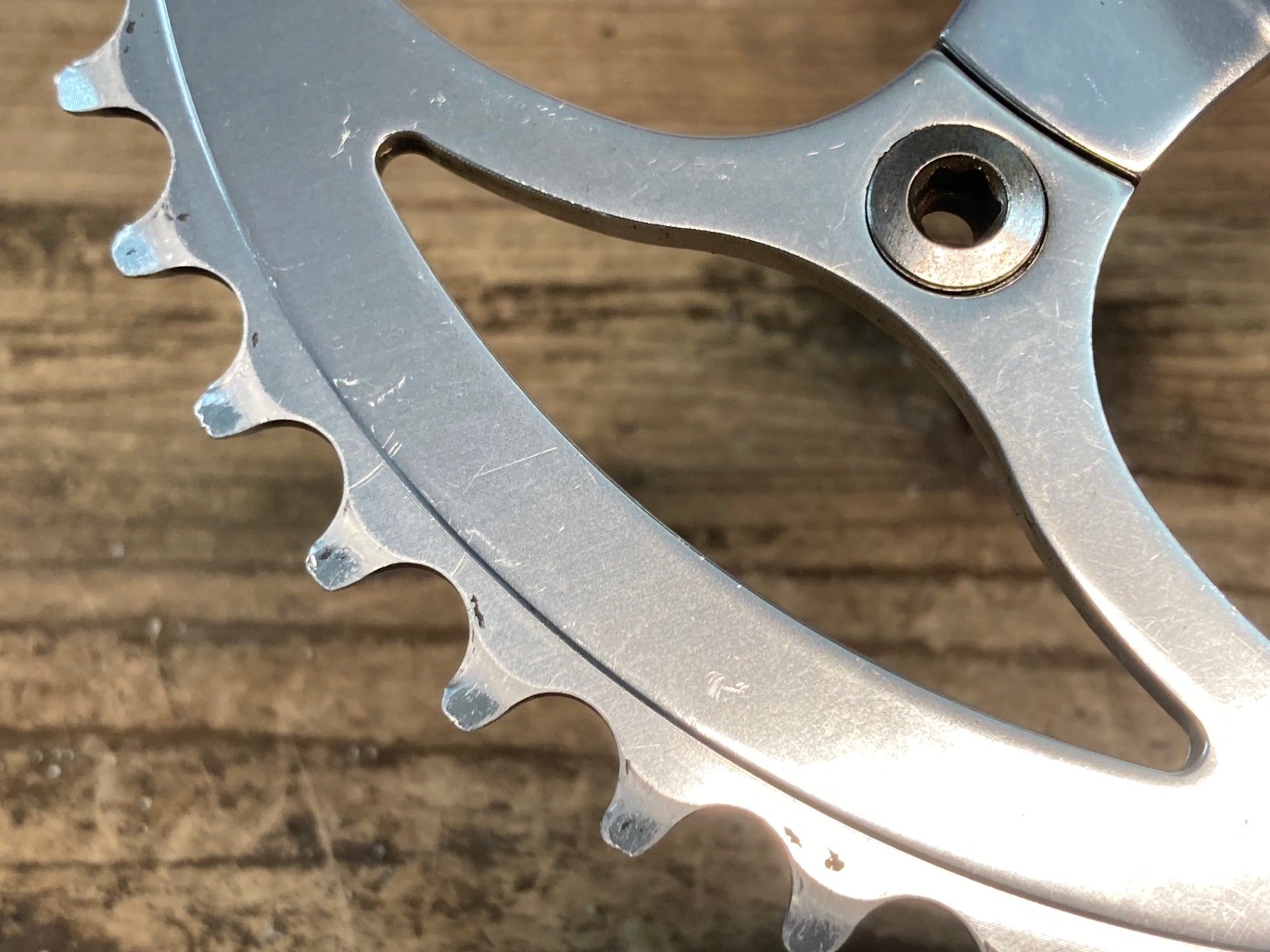 JF725 ブルーラグ BLUE LUG YMC crank set クランクセット 170mm 46T