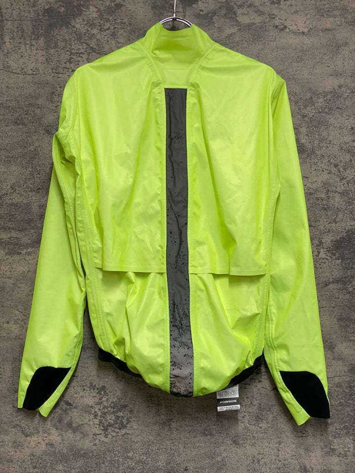 JN293 アソス assos EQUIPE RS Schlosshund Rain Jacket EVO 長袖 サイクルジャケット 黄 XS