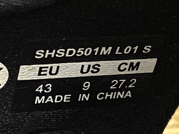 KK237 シマノ SHIMANO SD5 SH-SD501 M L01 S ビンディングシューズ サンダル 黒 EU43
