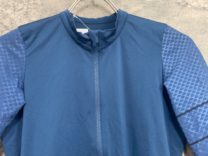 JN230 ラファ Rapha WOMEN'S SOUPLESSE AERO JERSEY 半袖 サイクルジャージ ネイビー S レディース
