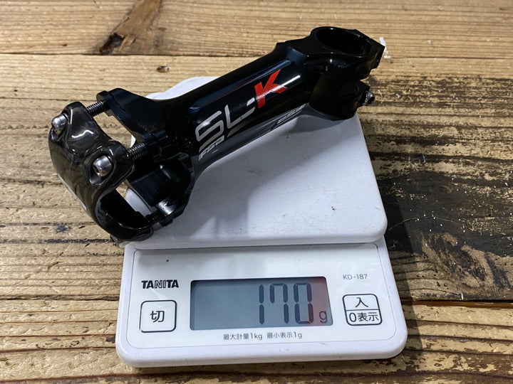 KO323 FSA SL-K アルミステム 黒 OS Φ31.8 120mm 17°