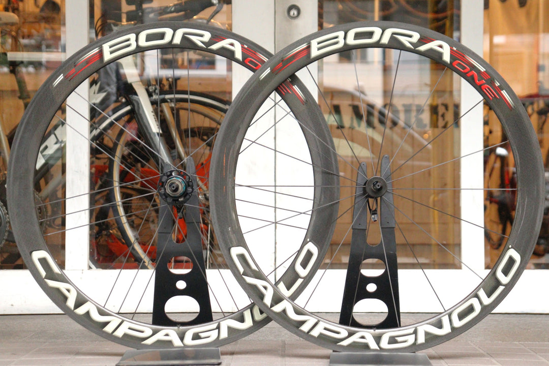 カンパニョーロ Campagnolo ボーラワン BORA ONE カーボン チューブラー ホイールセット シマノ10S 【横浜店】