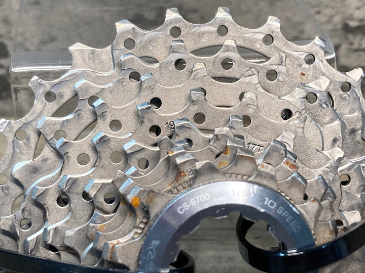FV405 シマノ Shimano アルテグラ Ultegra CS-6700 スプロケット 11-28T 10s ロースペーサー欠品