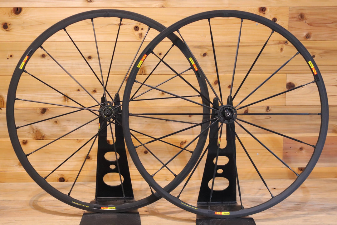 マヴィック MAVIC キシリウム エグザリット KSYRIUM SLR EXALITH シマノ 11S/12S 15C アルミ クリンチャー ロードバイク ホイールセット 【広島店】