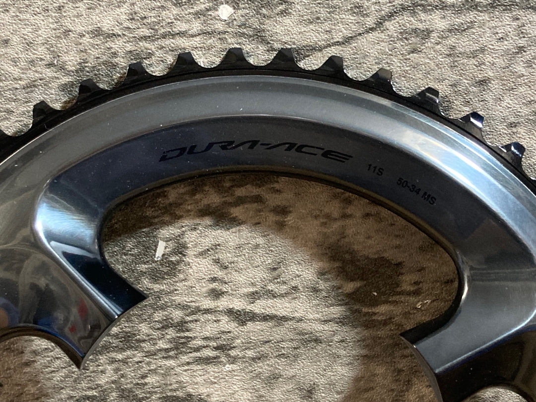 KF495 シマノ SHIMANO デュラエース DURA-ACE FC-R9100 チェーンリング セット 50/34T 未使用