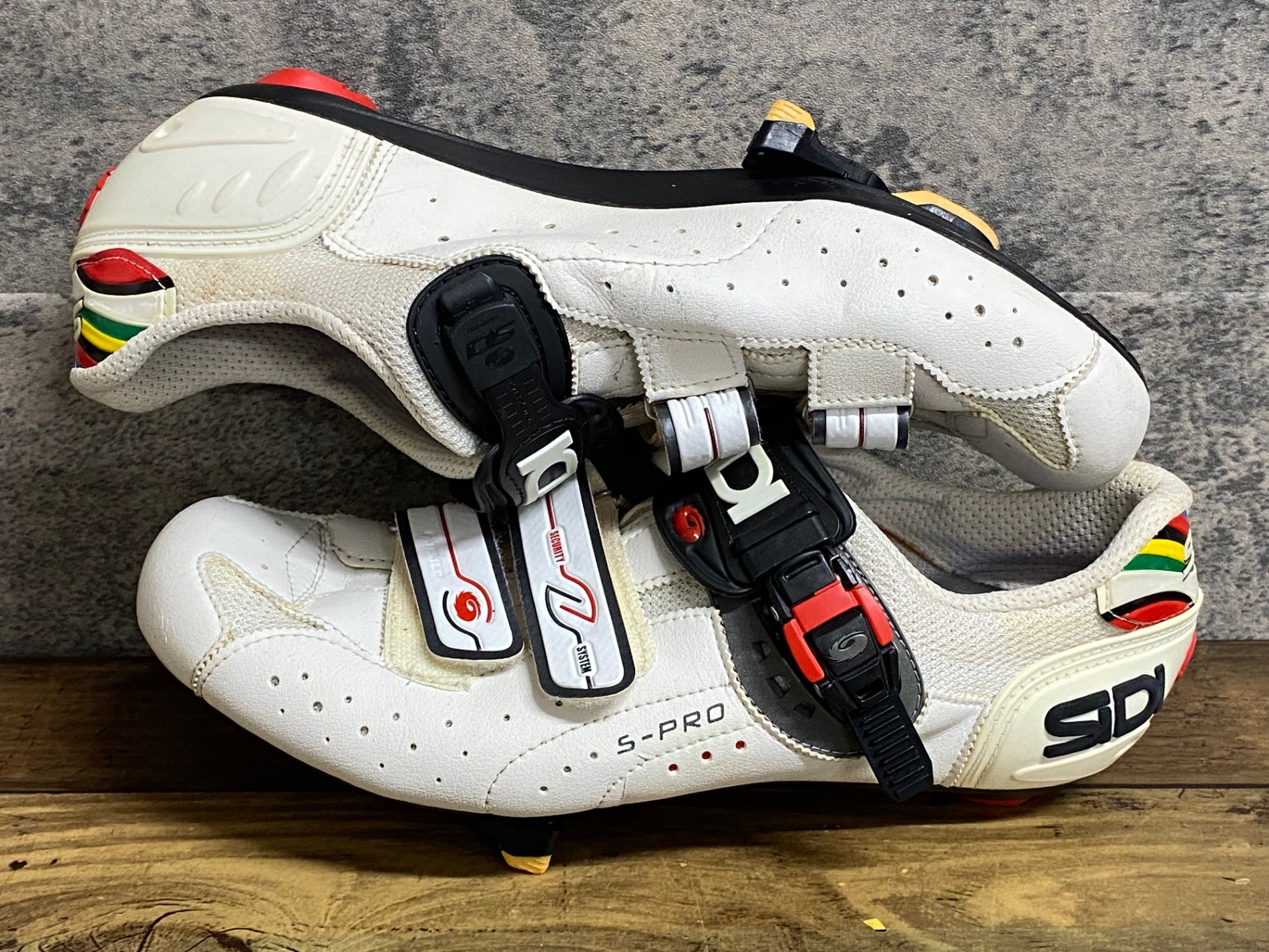 JU918 シディ SIDI S-PRO ビンディングシューズ 白 EU44 1/2 – BICI