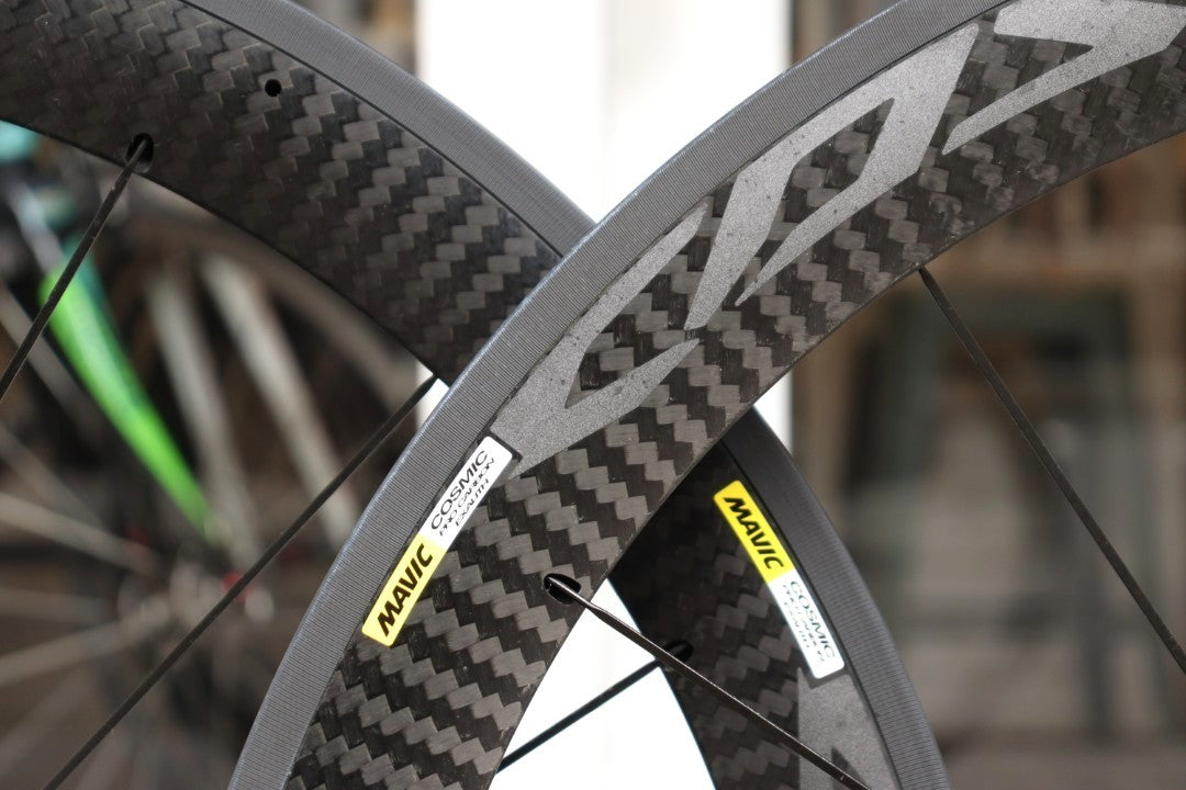 マヴィック MAVIC コスミックプロカーボン COSMIC PRO CARBON EXALITH アルミ クリンチャー ホイールセット シマノ11S/12S 13C 【横浜店】